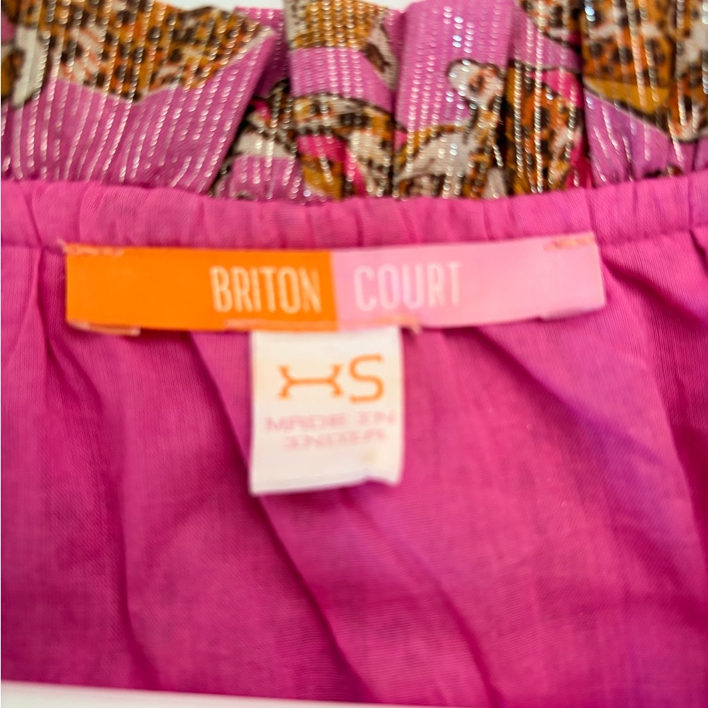 Britton Court Jodi Maxi in pink cheetah print - Picture 5 of 7